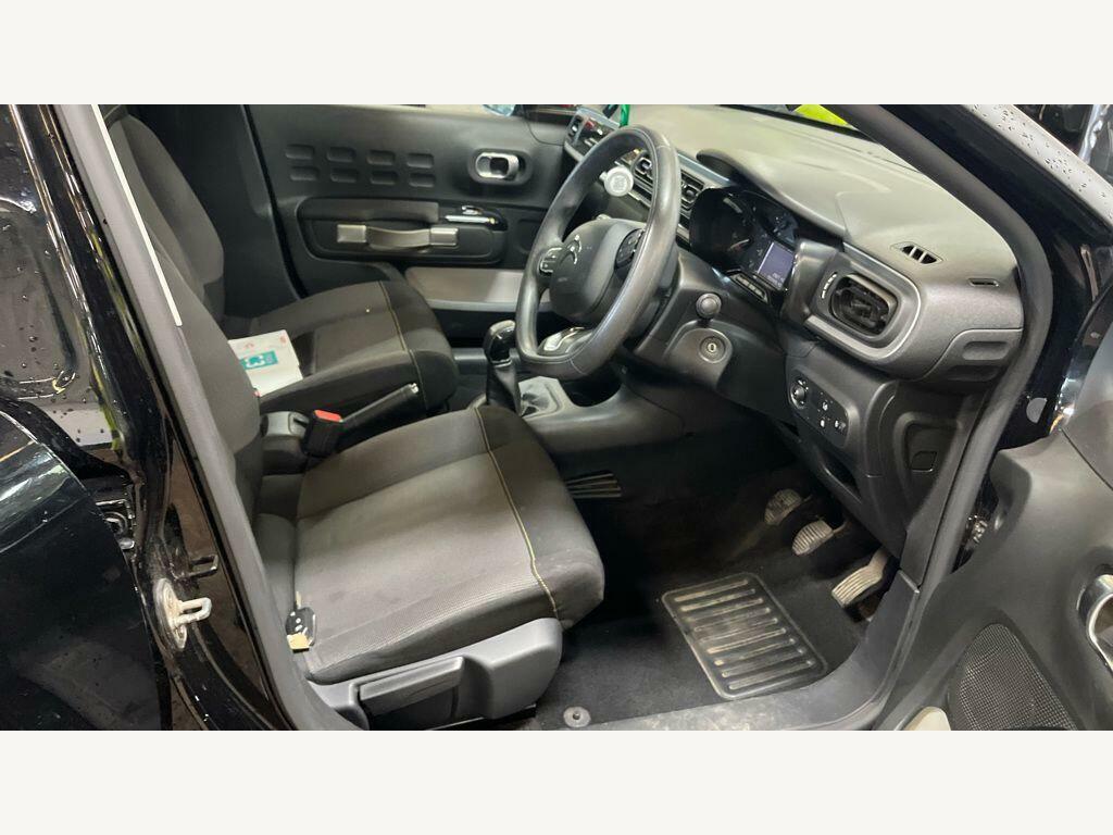 Citroen C3 1.2 Puretech Feel Euro 6 Ss Black #5