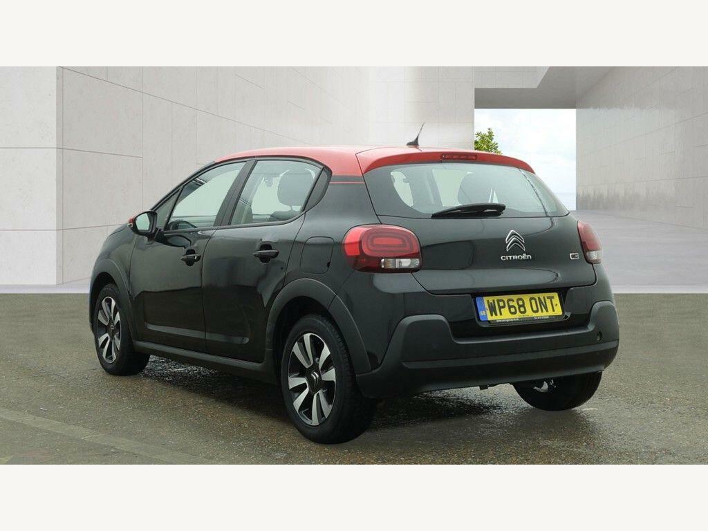 Citroen C3 1.2 Puretech Feel Euro 6 Ss Black #3
