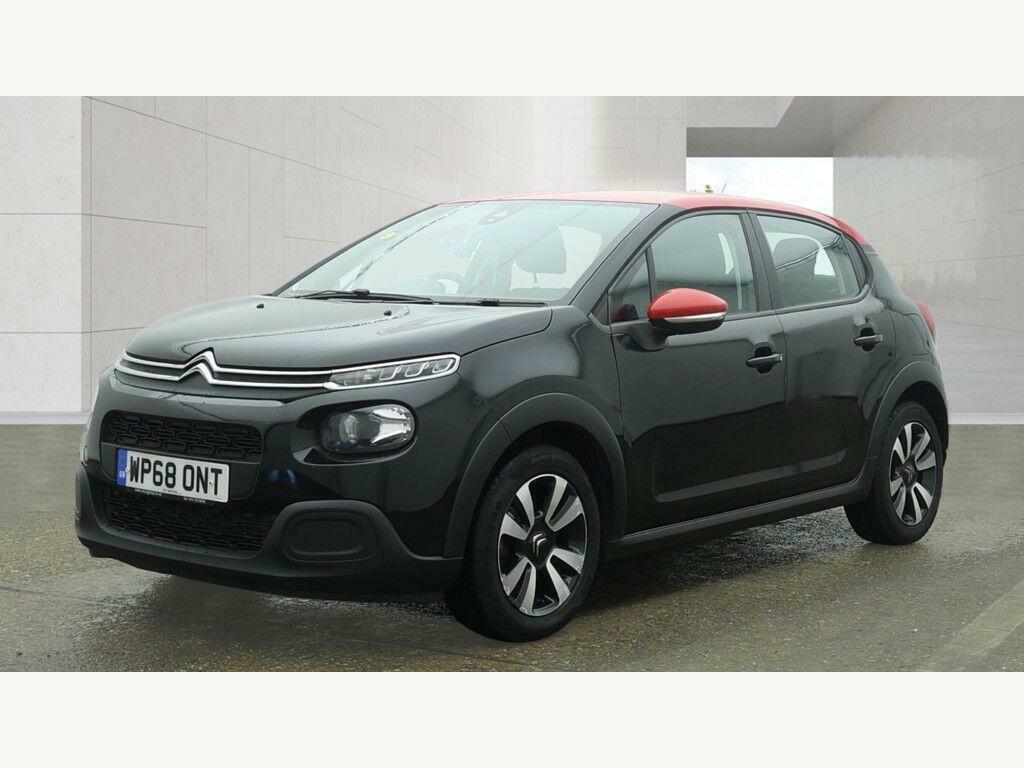Citroen C3 1.2 Puretech Feel Euro 6 Ss Black #2