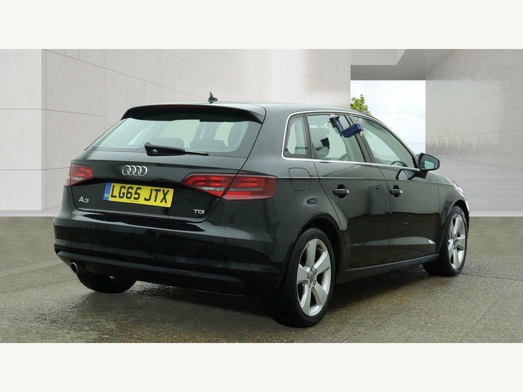 Audi A3 1.6 Tdi Sport Sportback Euro 6 Ss Black #4