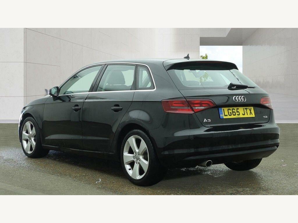 Audi A3 1.6 Tdi Sport Sportback Euro 6 Ss Black #3
