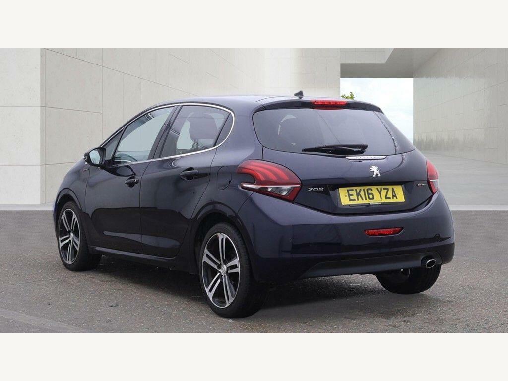 Peugeot 208 1.2 Puretech Gt Line Euro 6 Ss Blue #3