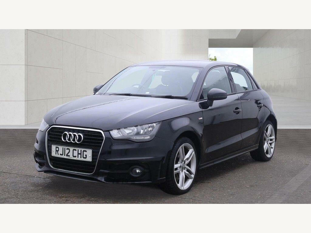 Audi A1 1.6 Tdi S Line Sportback Euro 5 Ss Black #2