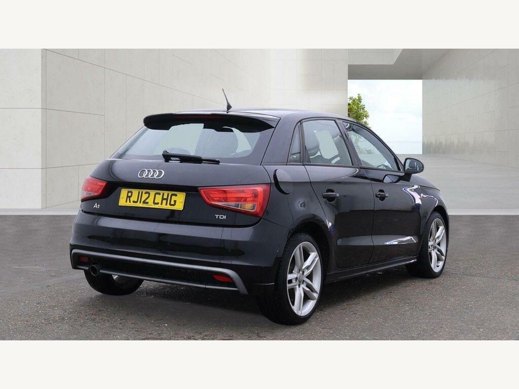 Audi A1 1.6 Tdi S Line Sportback Euro 5 Ss Black #4