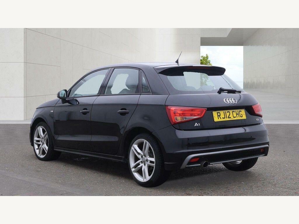 Audi A1 1.6 Tdi S Line Sportback Euro 5 Ss Black #3
