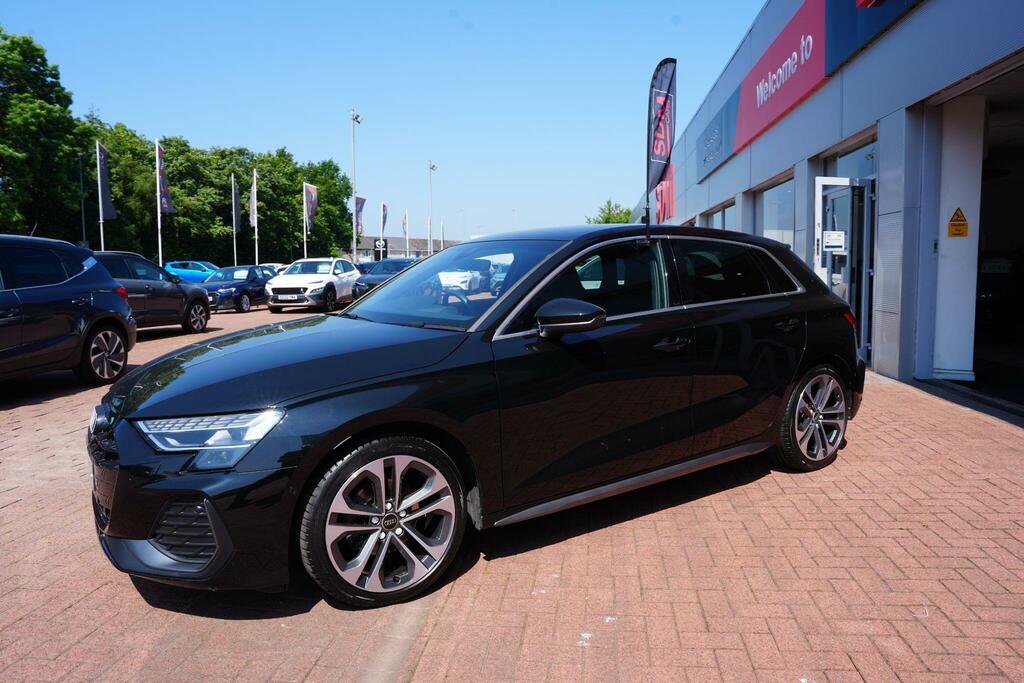 Audi A3 2.0 Tdi 35 S Line Sportback S Tronic Eu Black