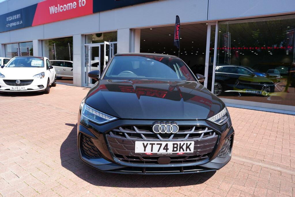 Audi A3 2.0 Tdi 35 S Line Sportback S Tronic Eu Black #2