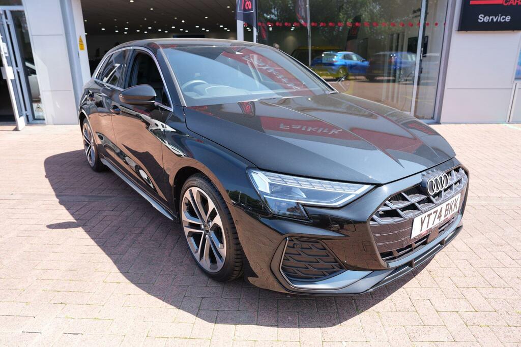 Audi A3 2.0 Tdi 35 S Line Sportback S Tronic Eu Black #6