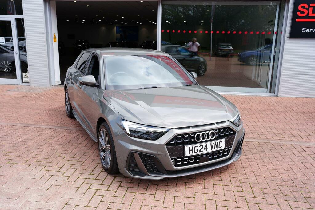Audi A1 1.0 Tfsi 30 S Line Sportback S Tronic E HG24VNC Grey #2