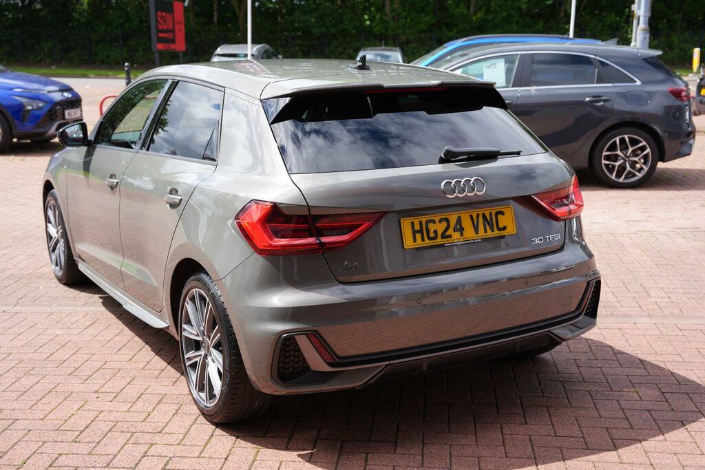 Audi A1 1.0 Tfsi 30 S Line Sportback S Tronic E HG24VNC Grey #6