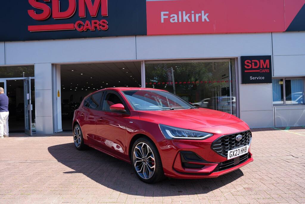 Ford Focus 1.0T Ecoboost Mhev St-line X Edition Hatchback GX23HHB Red #6