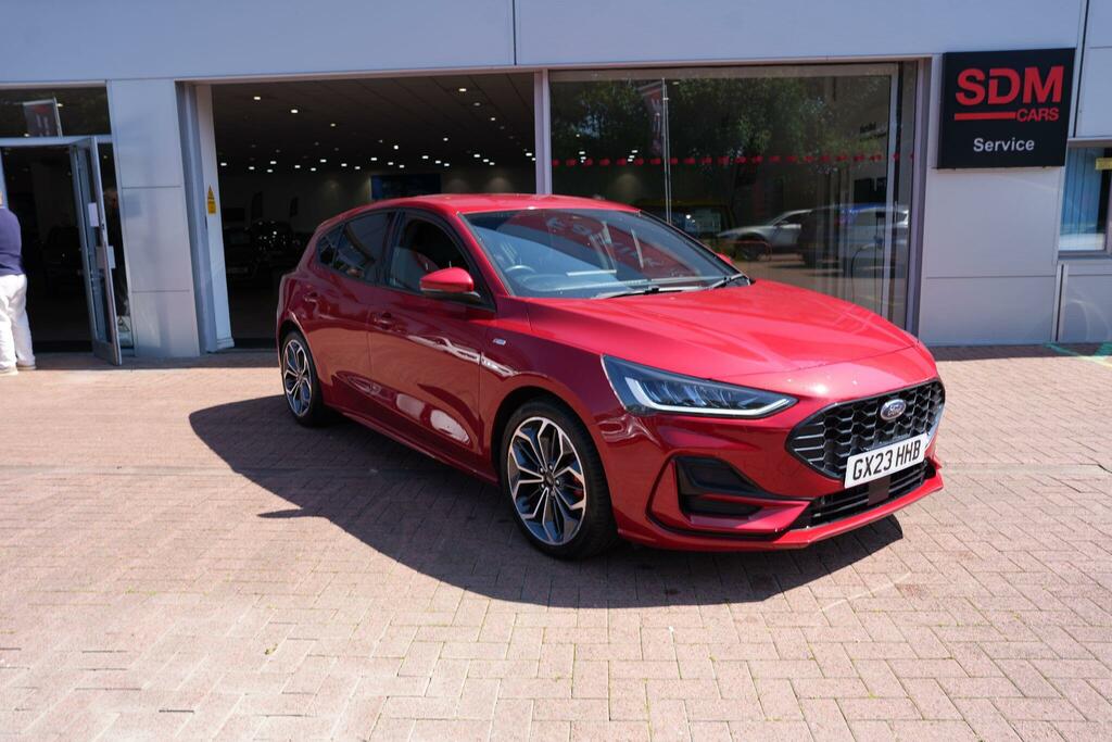 Ford Focus 1.0T Ecoboost Mhev St-line X Edition Hatchback Red