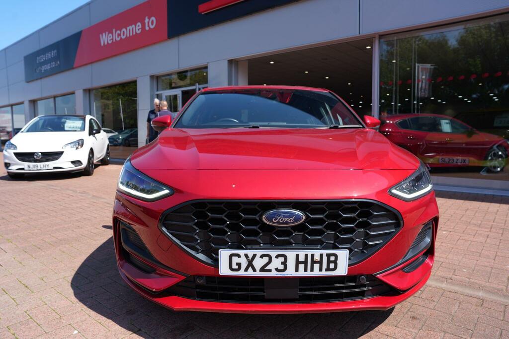 Ford Focus 1.0T Ecoboost Mhev St-line X Edition Hatchback GX23HHB Red #3