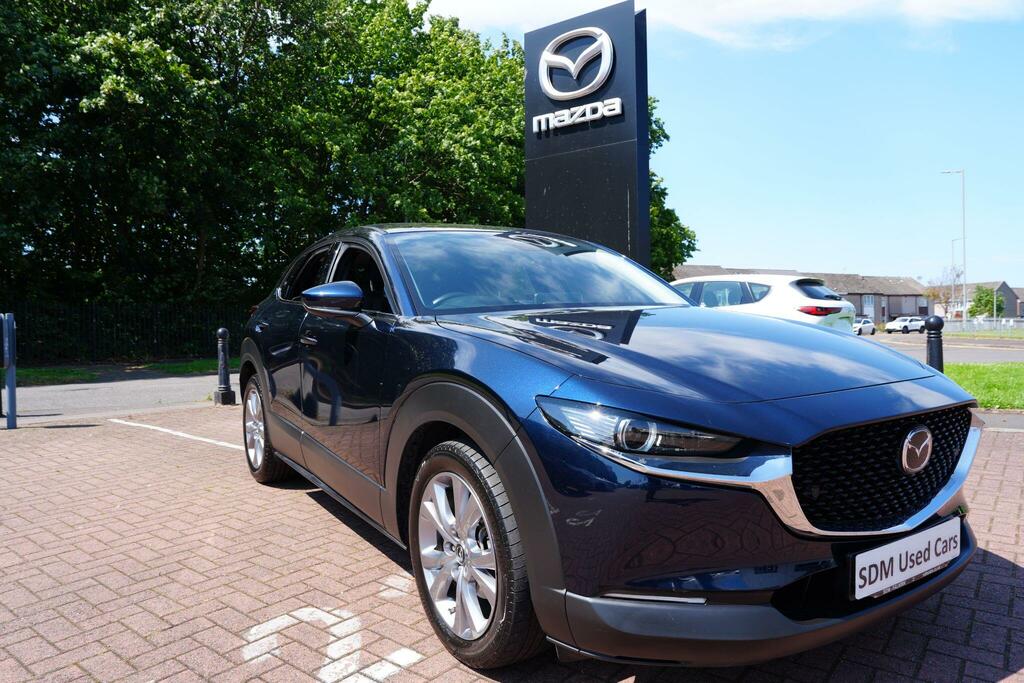 Mazda CX-30 2.5 E-skyactiv G Mhev Exclusive-line Suv Petro MC74UYE Blue #5