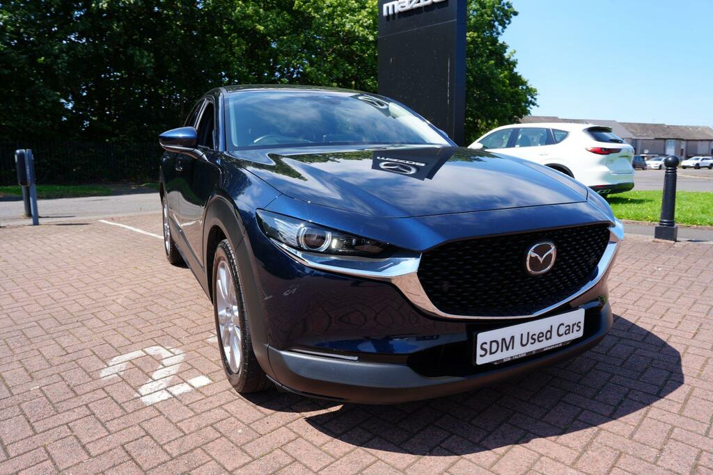 Mazda CX-30 2.5 E-skyactiv G Mhev Exclusive-line Suv Petro MC74UYE Blue #6