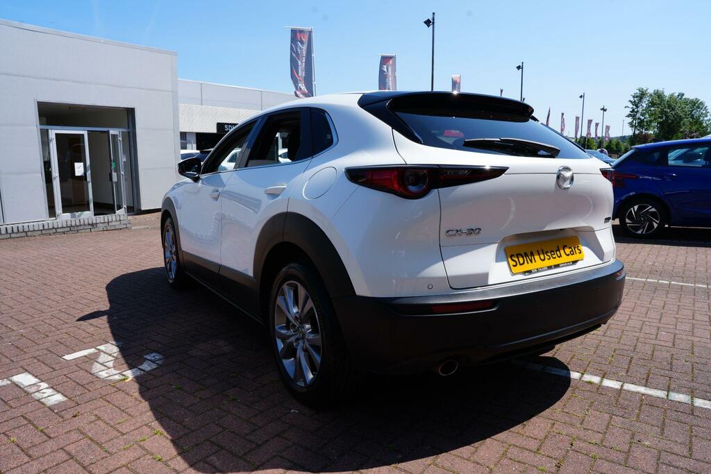 Mazda CX-30 2.5 E-skyactiv G Mhev Exclusive-line Suv Petro LR25FPK White #4