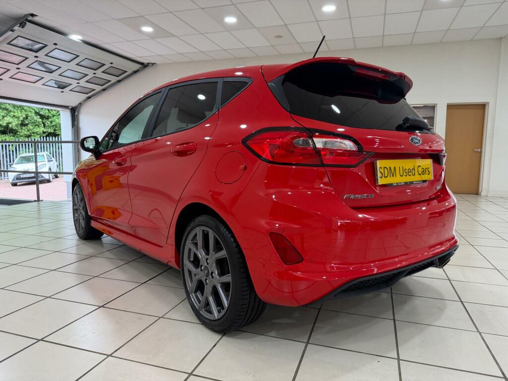 Ford Fiesta 1.0T Ecoboost Mhev St-line Edition Hatchback P Red #4