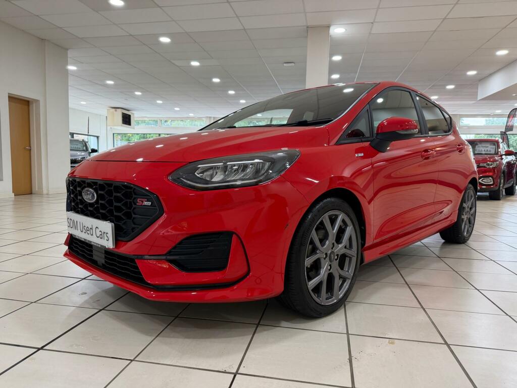 Ford Fiesta 1.0T Ecoboost Mhev St-line Edition Hatchback P Red #3