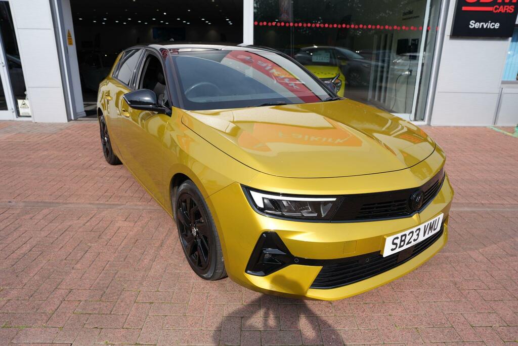 Vauxhall Astra 1.2 Turbo Gs Hatchback Euro 6 Ss SB23VMU Yellow #3