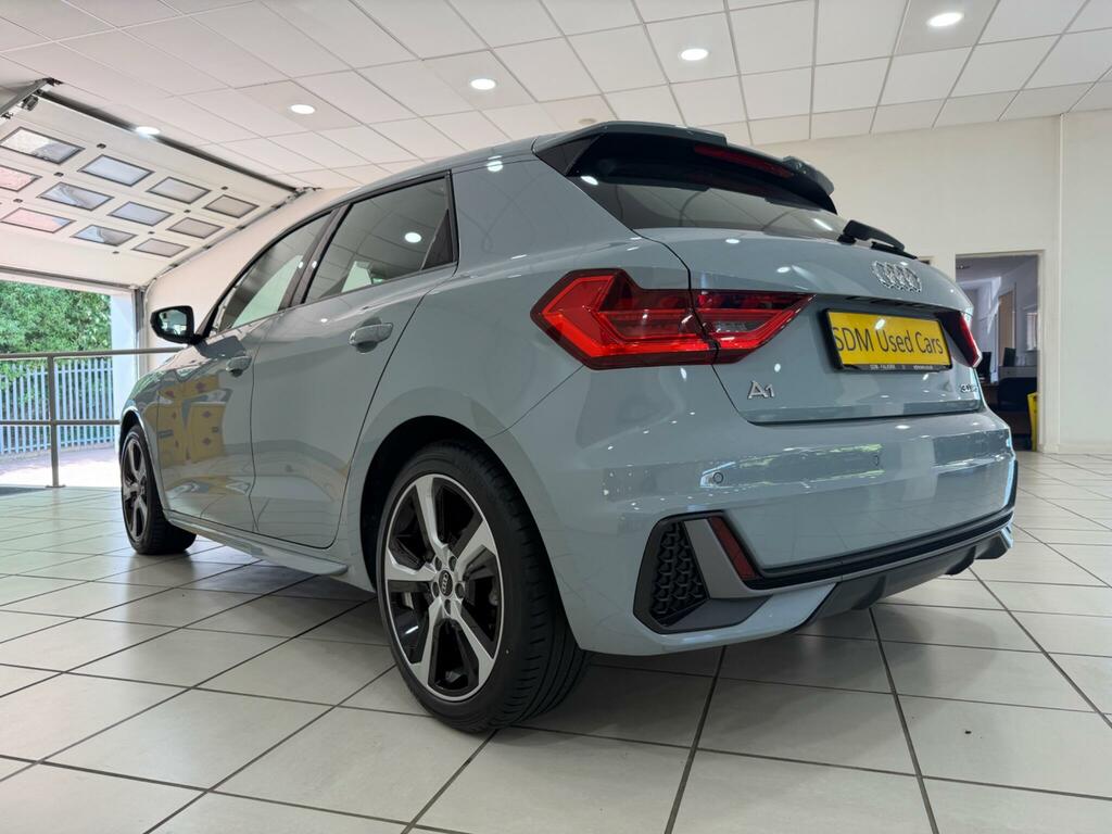 Audi A1 1.0 Tfsi 30 S Line Sportback S Tronic E CVZ7561 Grey #4