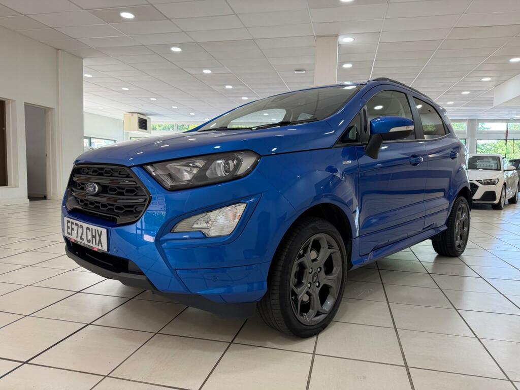 Ford Ecosport 1.0T Ecoboost Gpf St-line Suv Eu EF72CHX Blue #3