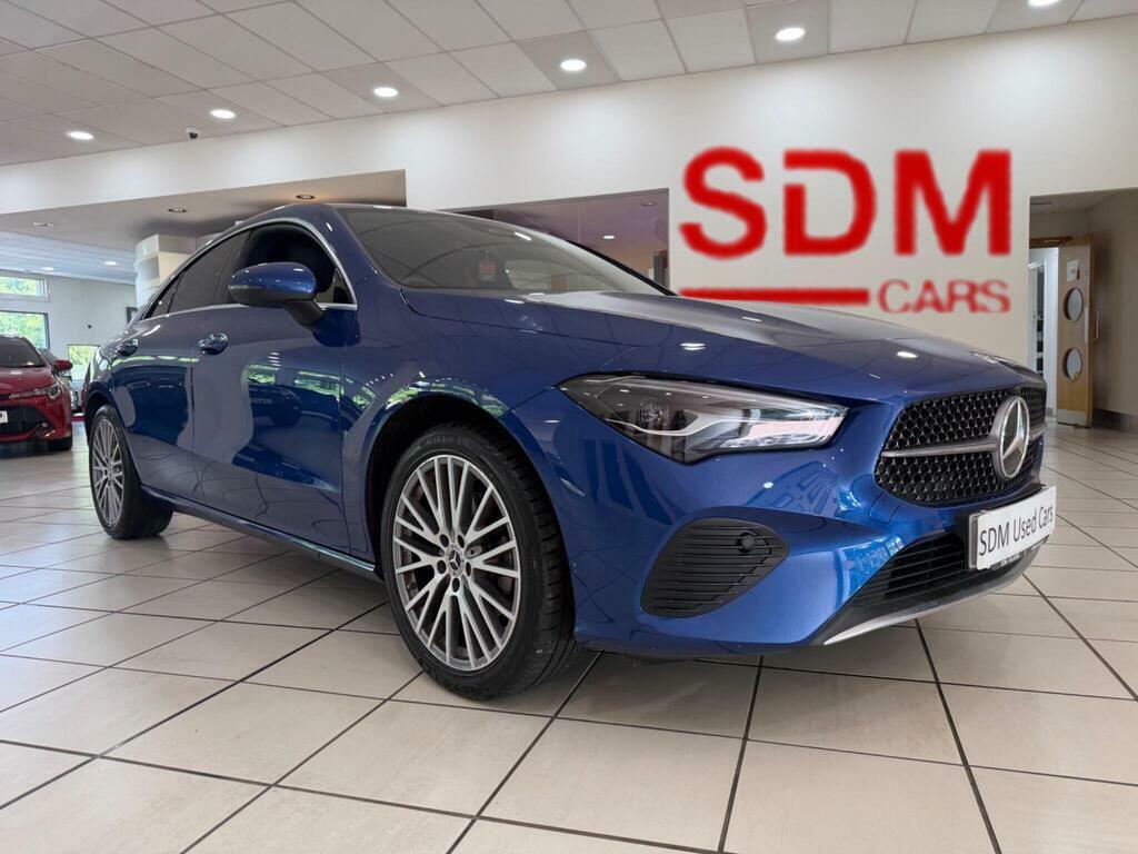 Mercedes-Benz CLA Class 1.3 Cla180h Mhev Sport Executive Coupe Petro Blue