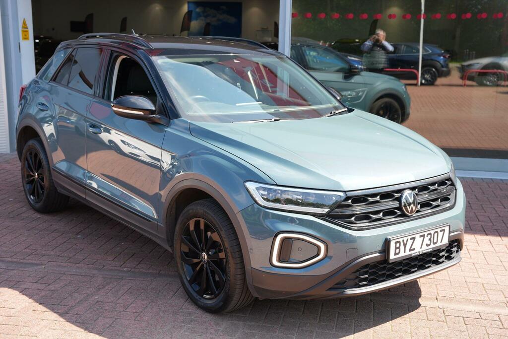 Volkswagen T-Roc 1.5 Tsi Style Suv Dsg Euro 6 Ss 150 BYZ7307 Blue #2
