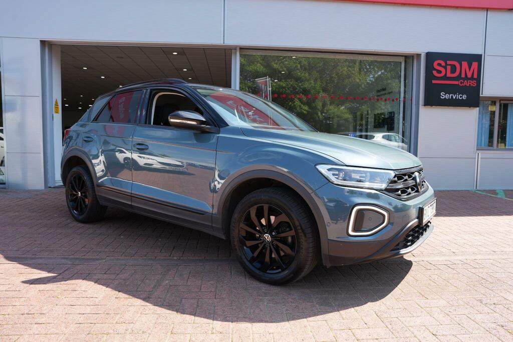 Volkswagen T-Roc 1.5 Tsi Style Suv Dsg Euro 6 Ss 150 BYZ7307 Blue #6