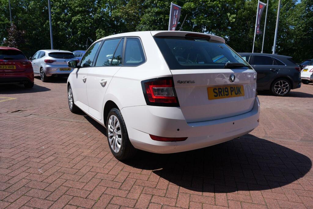 Skoda Fabia 1.0 Tsi S Estate Euro 6 Ss 1 SR19PUK White #2