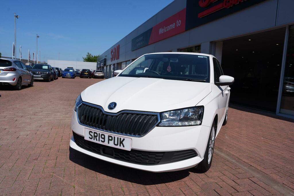Skoda Fabia 1.0 Tsi S Estate Euro 6 Ss 1 SR19PUK White #6