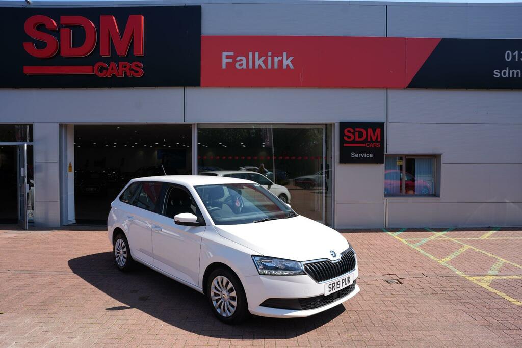 Skoda Fabia 1.0 Tsi S Estate Euro 6 Ss 1 SR19PUK White #4