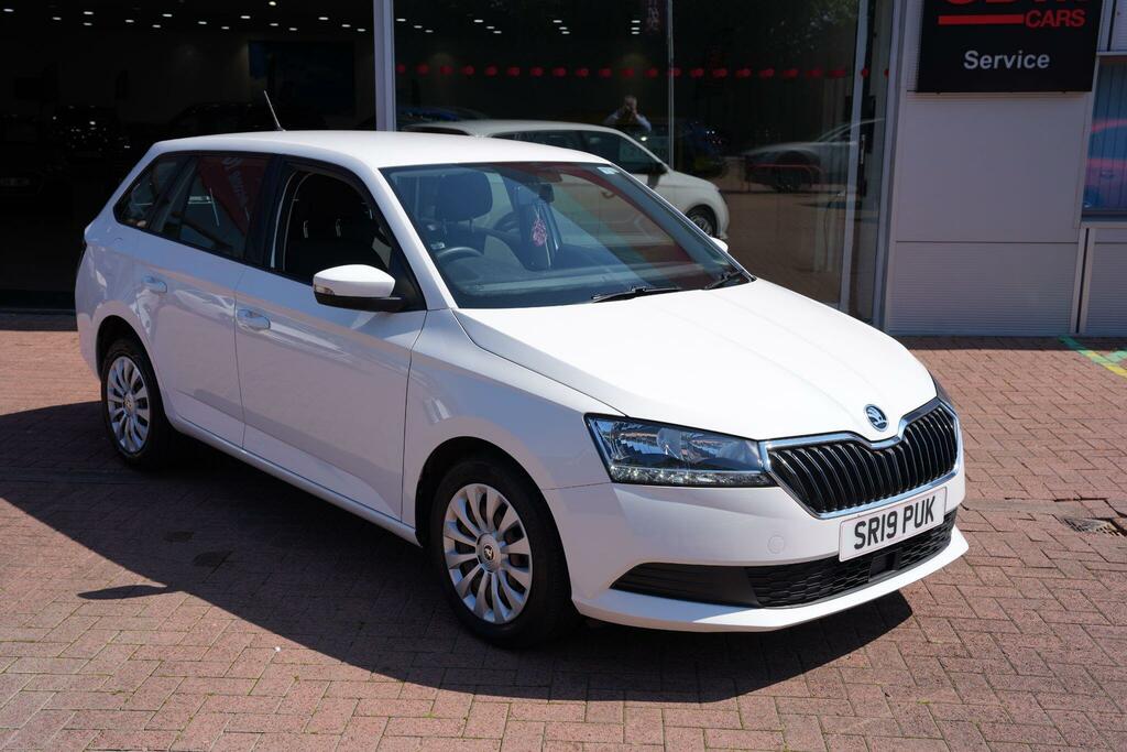 Skoda Fabia 1.0 Tsi S Estate Euro 6 Ss 1 SR19PUK White #3