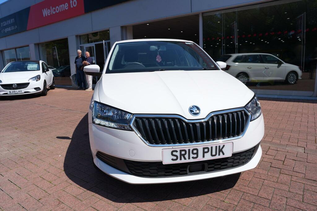 Skoda Fabia 1.0 Tsi S Estate Euro 6 Ss 1 SR19PUK White #5
