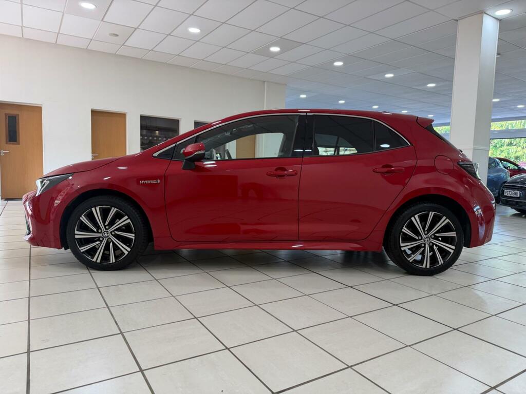 Toyota Corolla 1.8 Vvt-h Gpf Design Hatchback Hybrid C Red #5