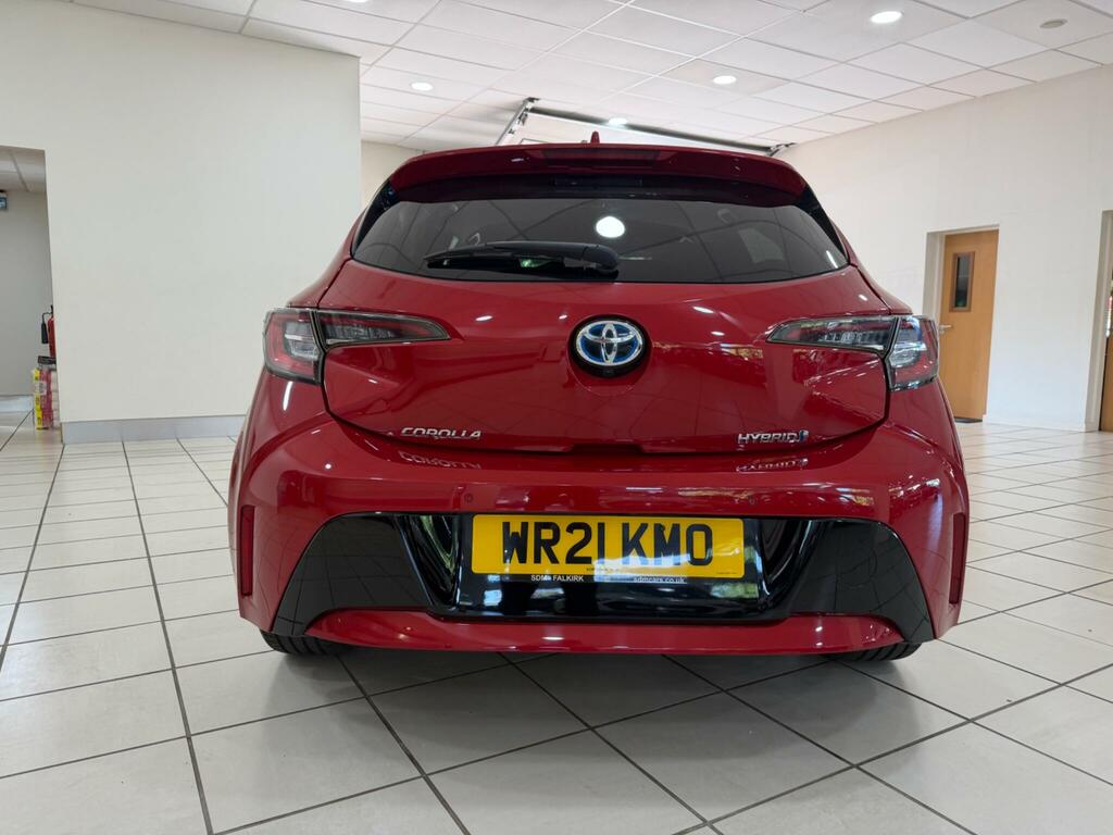 Toyota Corolla 1.8 Vvt-h Gpf Design Hatchback Hybrid C Red #6
