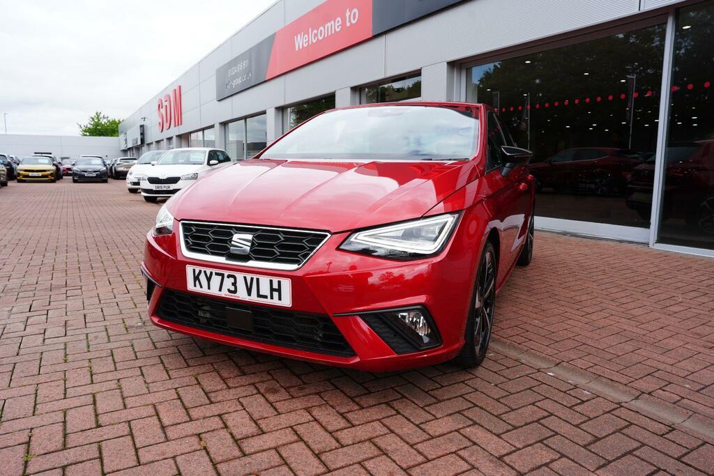 Seat Ibiza 1.0 Tsi Fr Sport Hatchback Euro KY73VLH Red #4