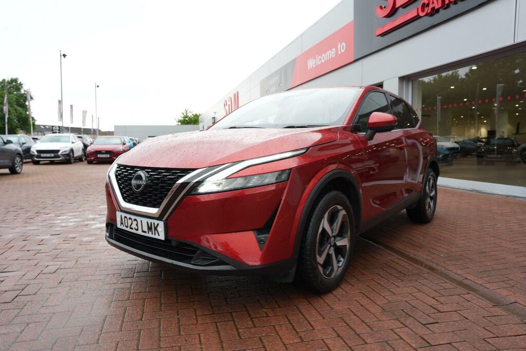 Nissan Qashqai 1.3 Dig-t Mhev N-connecta Suv Hybrid Ma AO23LMK Red