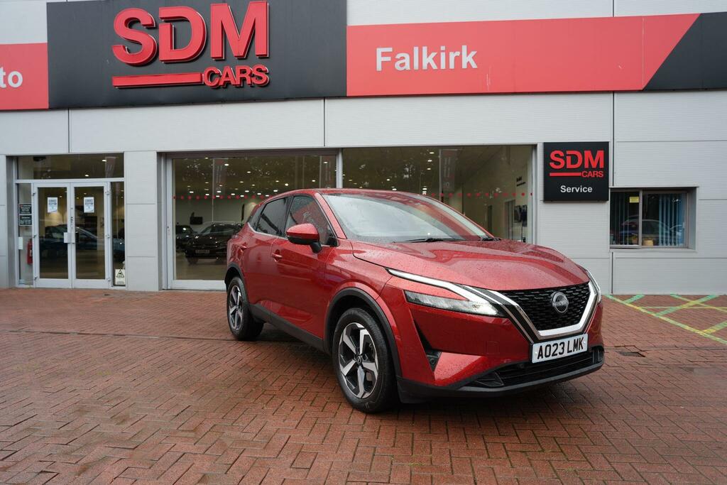 Nissan Qashqai 1.3 Dig-t Mhev N-connecta Suv Hybrid Ma AO23LMK Red #3