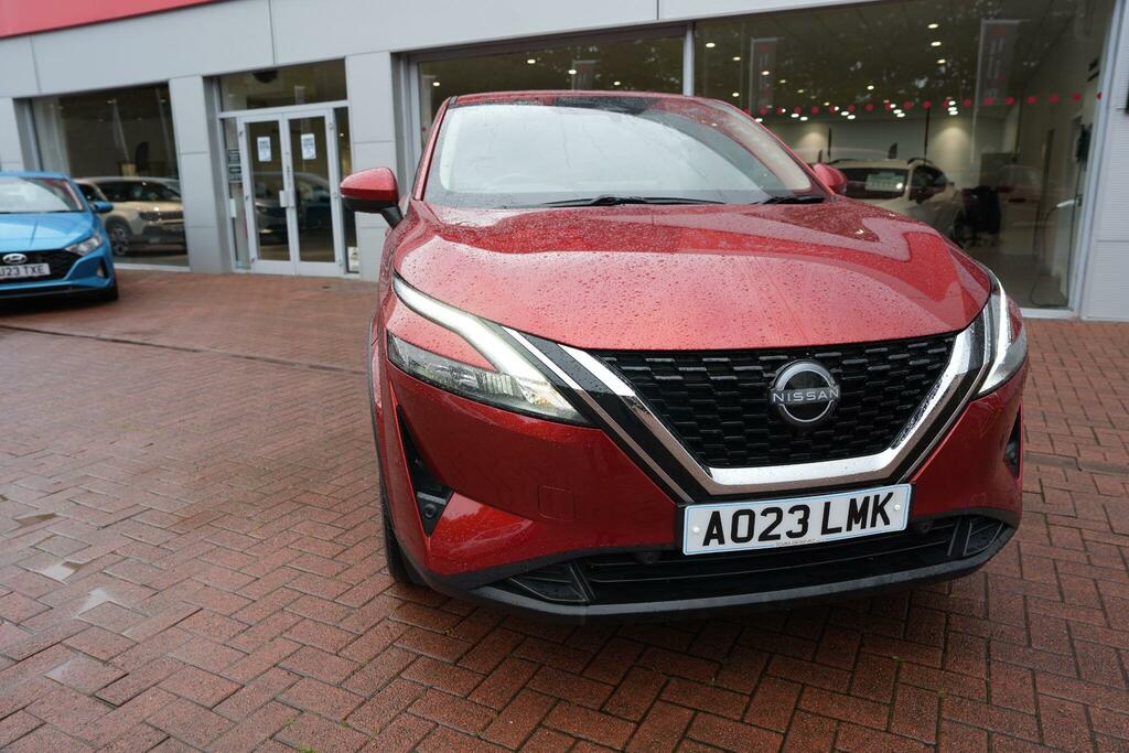 Nissan Qashqai 1.3 Dig-t Mhev N-connecta Suv Hybrid Ma AO23LMK Red #4