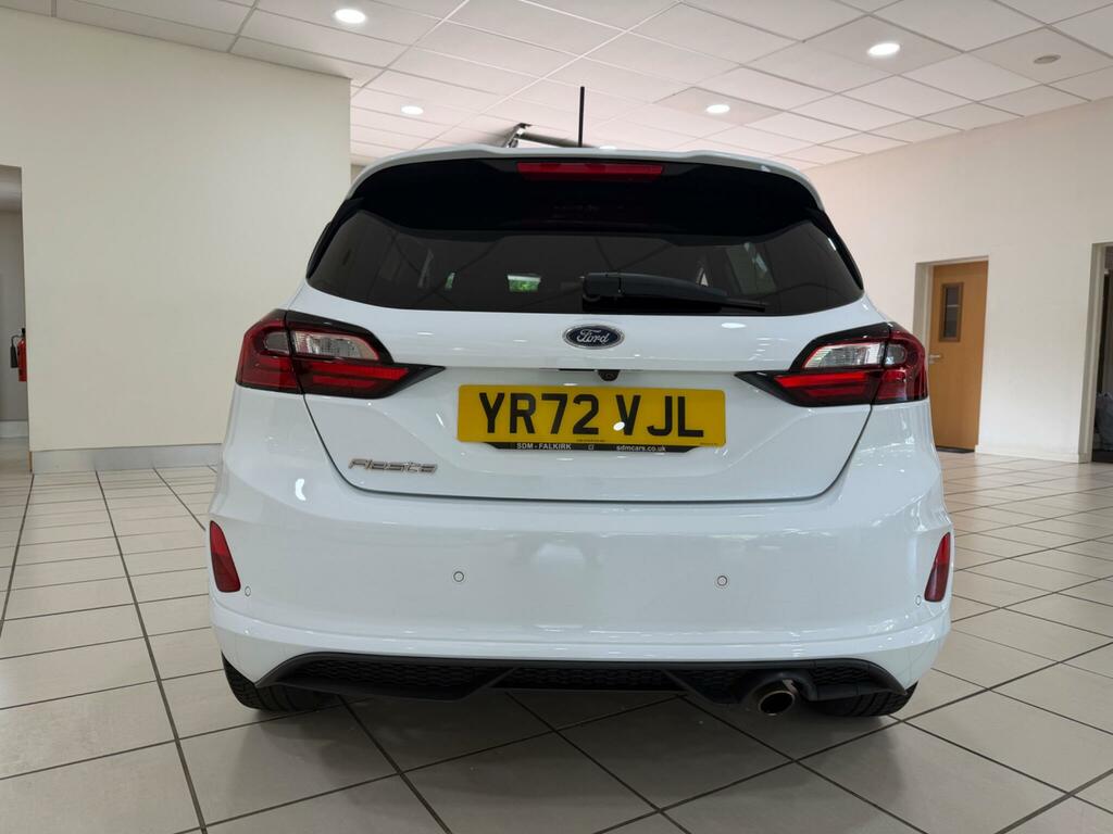 Ford Fiesta 1.0T Ecoboost St-line X Hatchback Manua White #6