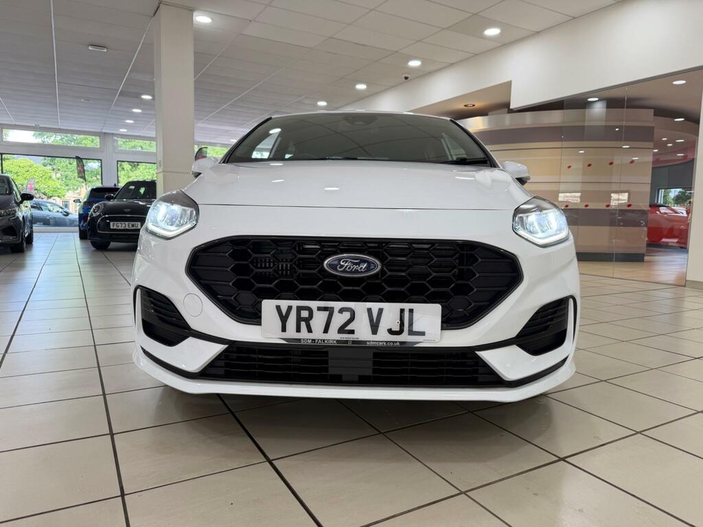 Ford Fiesta 1.0T Ecoboost St-line X Hatchback Manua White #2