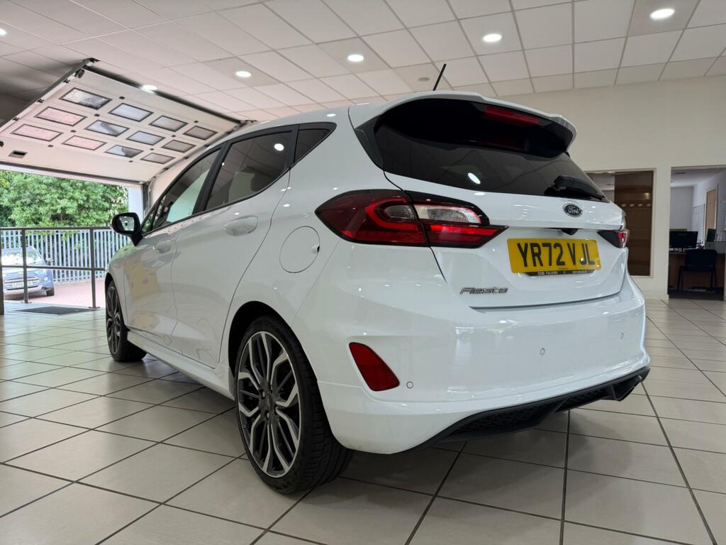 Ford Fiesta 1.0T Ecoboost St-line X Hatchback Manua White #4