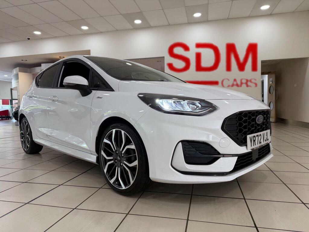 Ford Fiesta 1.0T Ecoboost St-line X Hatchback Manua White