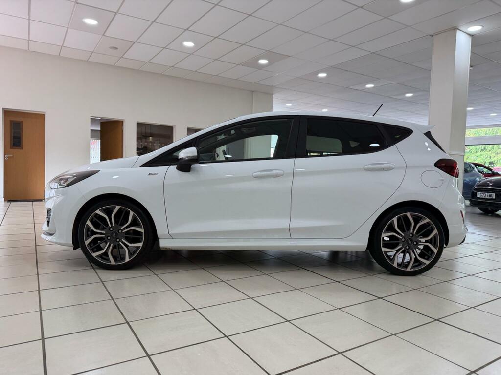 Ford Fiesta 1.0T Ecoboost St-line X Hatchback Manua White #5