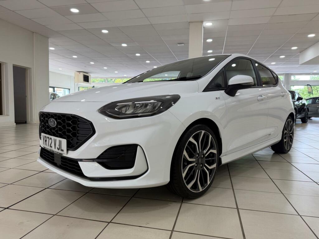 Ford Fiesta 1.0T Ecoboost St-line X Hatchback Manua White #3
