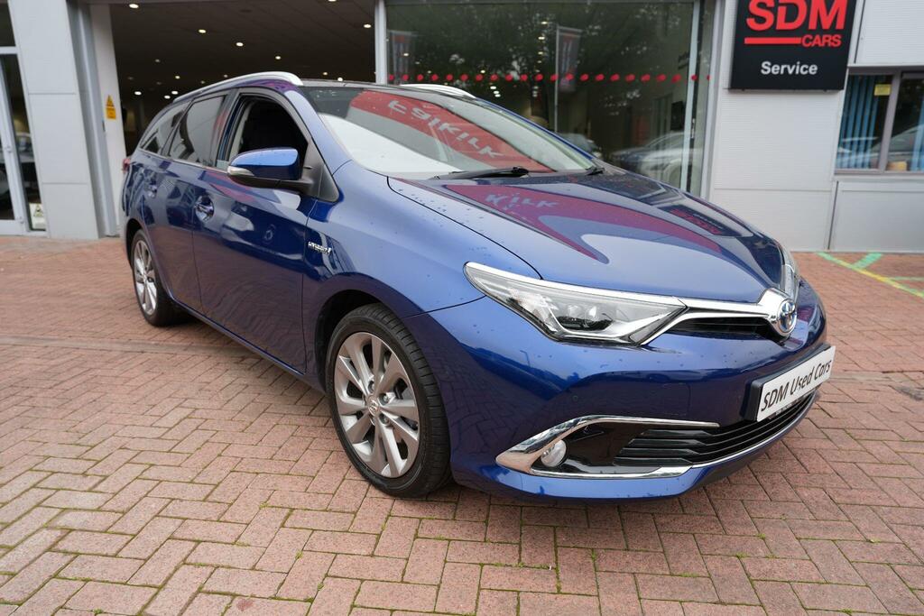 Toyota Auris 1.8 Vvt-h Excel Touring Sports Hybrid C Blue #6