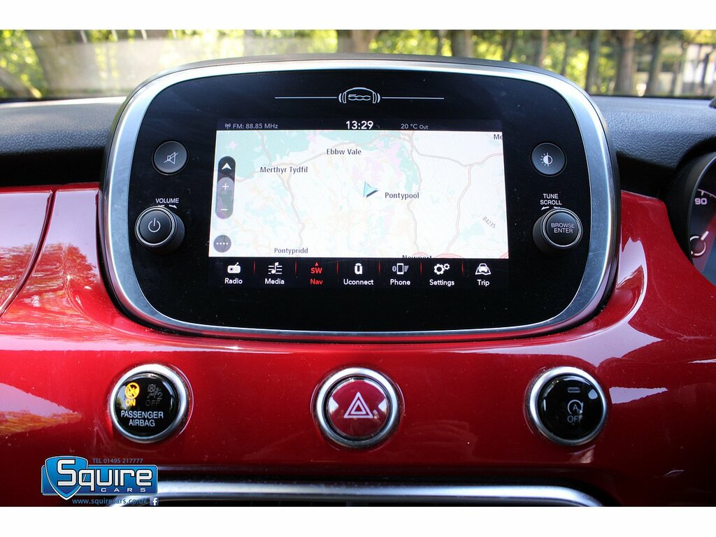 Fiat 500X Firefly Turbo Red U1535 Ulez Red #4