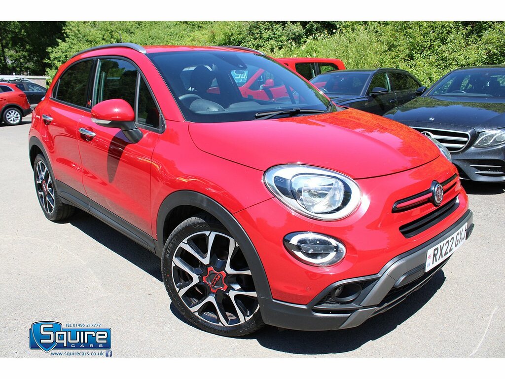 Fiat 500X Firefly Turbo Red U1535 Ulez Red