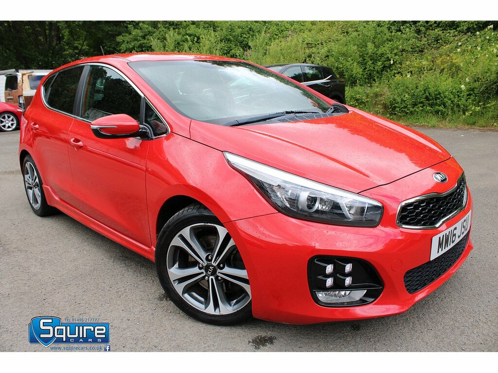Kia Ceed Crdi Gt-line U1615 Ulez Red