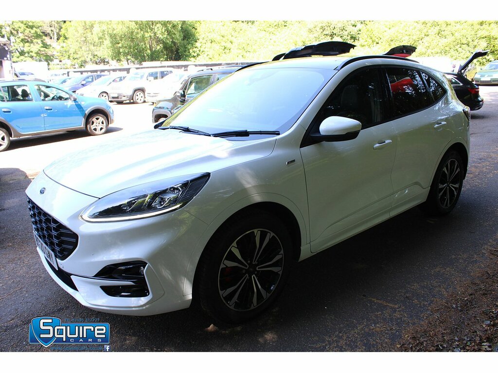 Ford Kuga Ecoblue St-line X U1618 Ulez BT20GWY White #3
